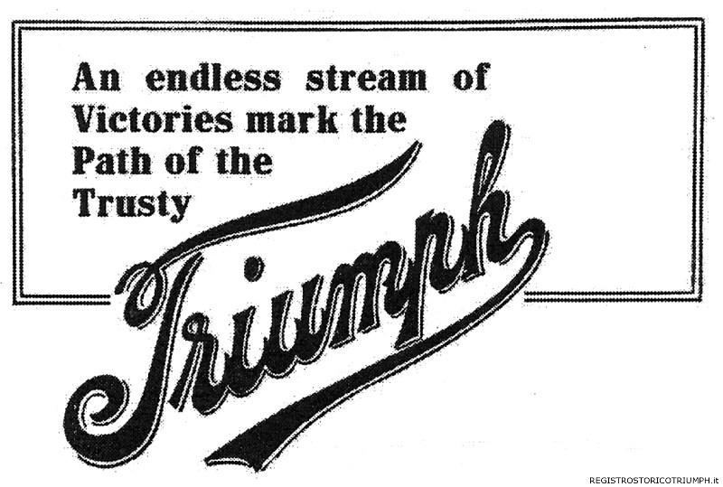 1910 - The Trusty Triumph!