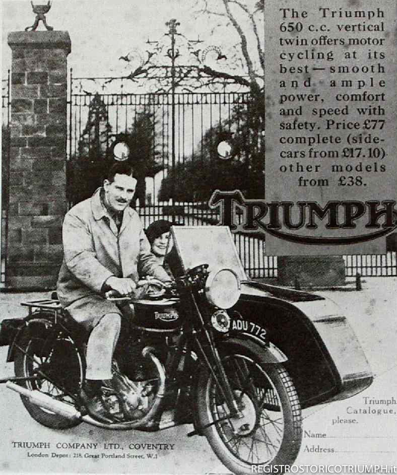 1935 Triumph Model 6/1