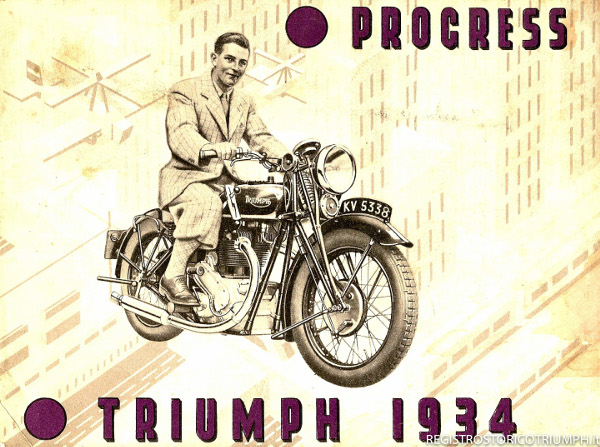 Catalogo Triumph 1934