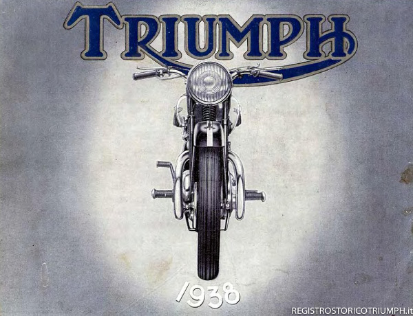 Catalogo Triumph 1938
