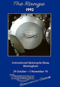 1992 Catalogo Triumph