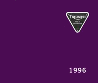 1996 Catalogo Triumph