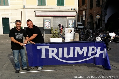 2014 secondo raduno Registro Storico Triumph Chiavari