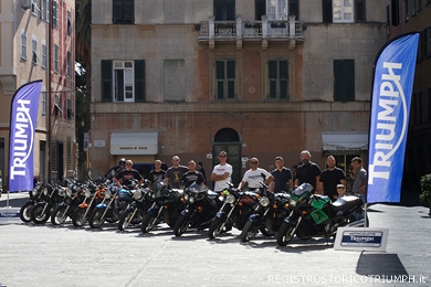 2014 secondo raduno Registro Storico Triumph Chiavari