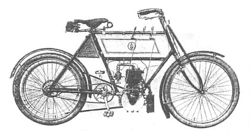 1904 Triumph 3HP 376cc Fafnir