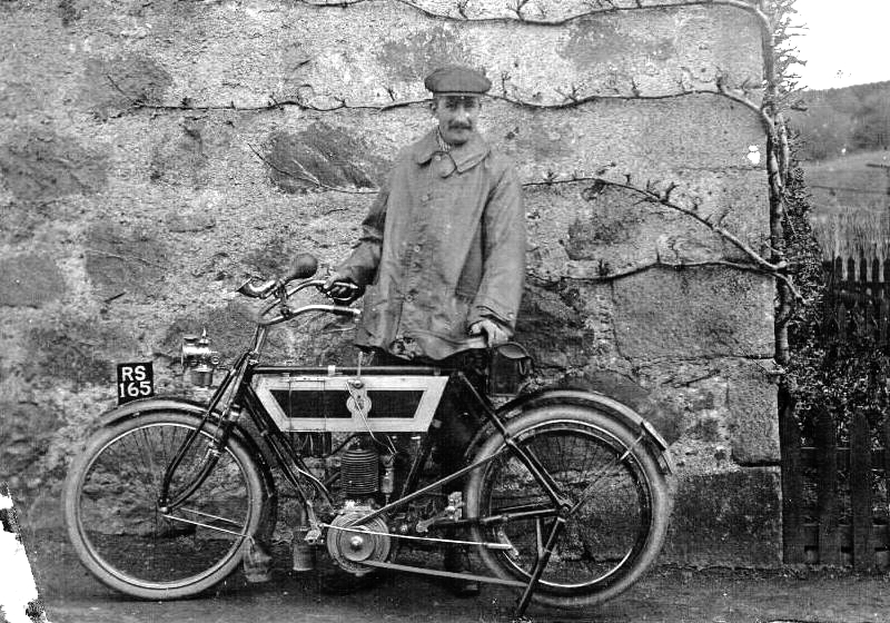 1905 - Una rara Model 3HP dotata di targa sul parafango anteriore