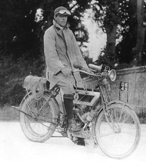 1905 - Ixion Basil H. Davies Triumph Model 3HP “Motor Cycle”
