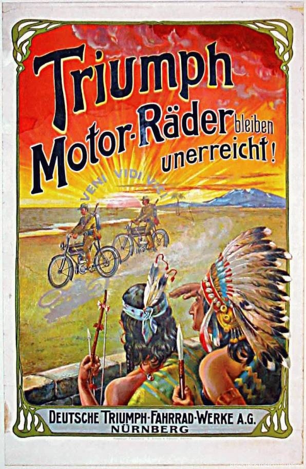 1905 - Pubblicit Triumph (stabilimento tedesco TWN)