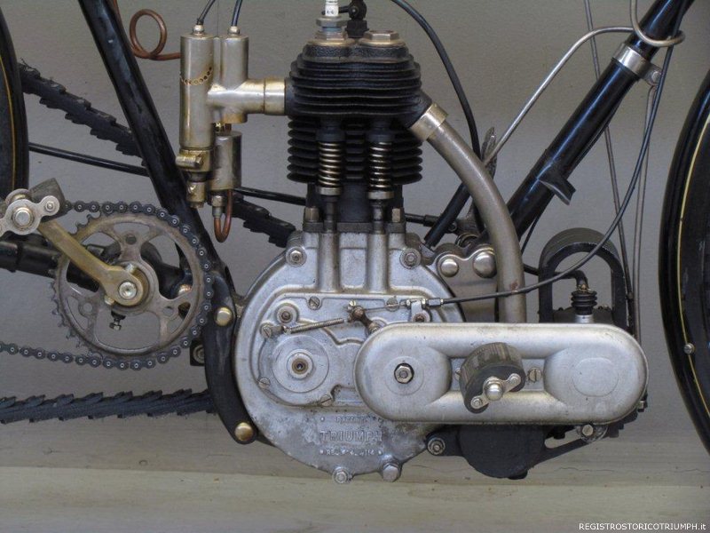 1907 - Triumph "spring forks" 3 1/2 HP