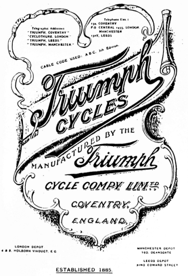 1906 - Pubblicità Triumph
