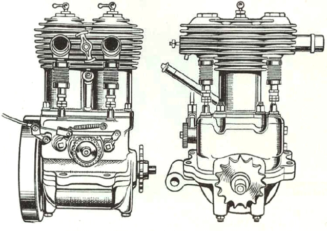 1913 - Il primo bicilindrico Triumph (mai entrato in produzione)