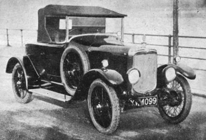 1923 - La prima auto Triumph - Model 10/20