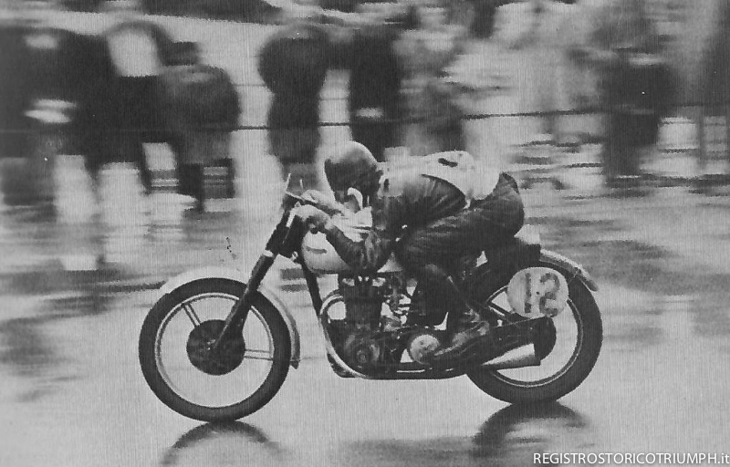 1946 - Ernie Lyon al Senior Manx Grand Prix