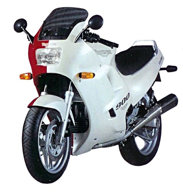 1990 - T3/09 900cc (futura Trophy 900) con livrea bicolore