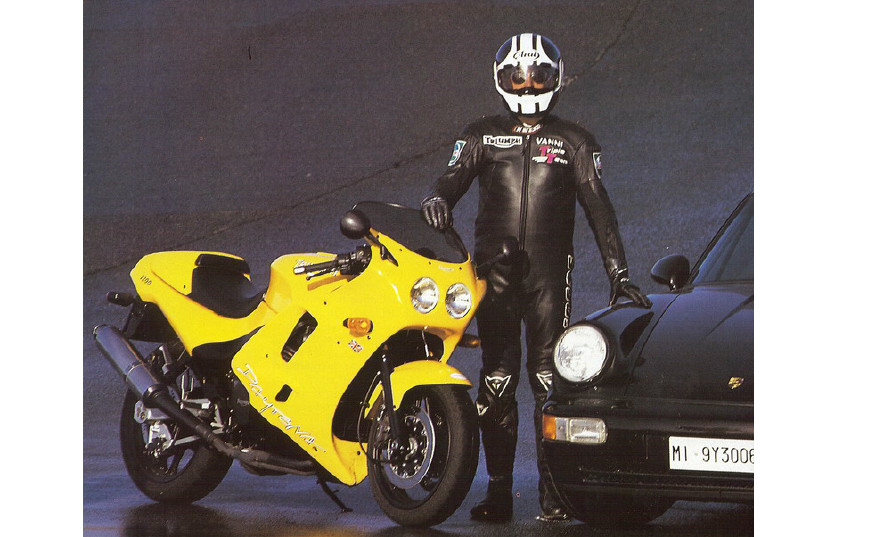 1994 - Vanni Blegi e la Triumph Daytona 1200