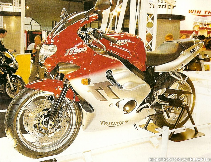 1999 - Triumph TT600 al Salone di Birmingham