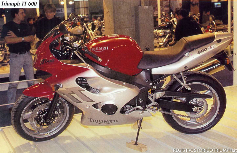1999 - Triumph TT600 al Salone Motor Show di Bologna